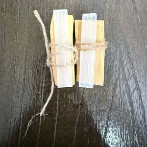 Natural Palo Santo and Selenite Bundle